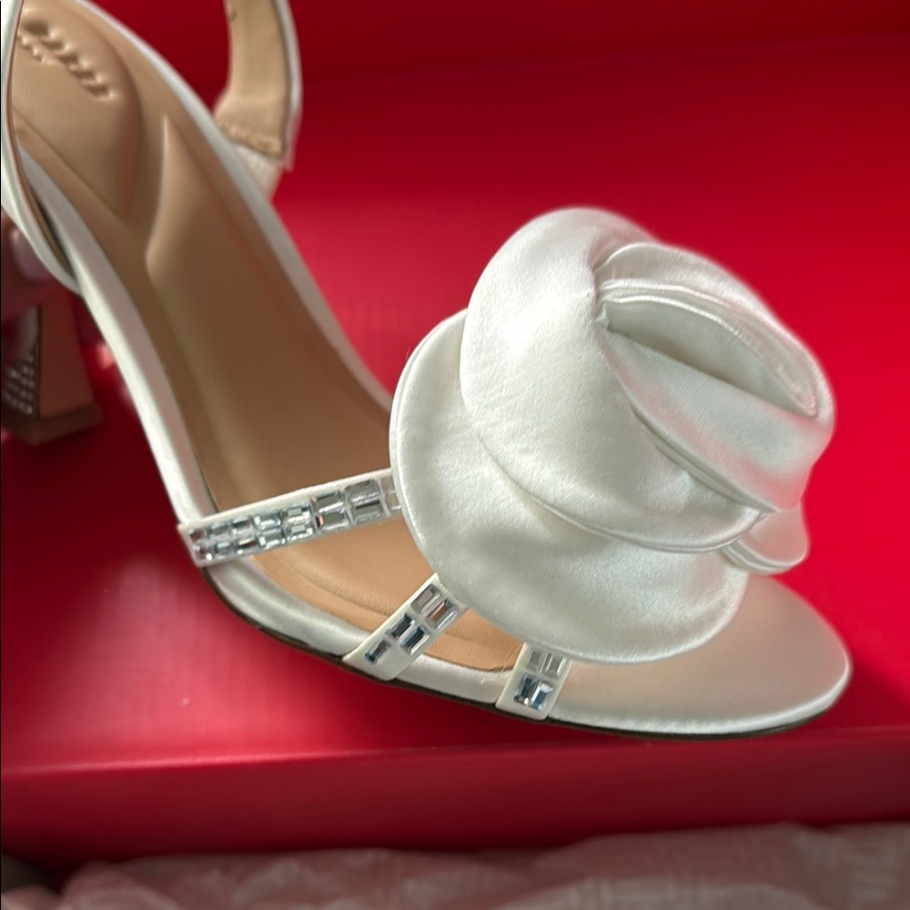 Ted Baker Aria Rose White wedding Heels